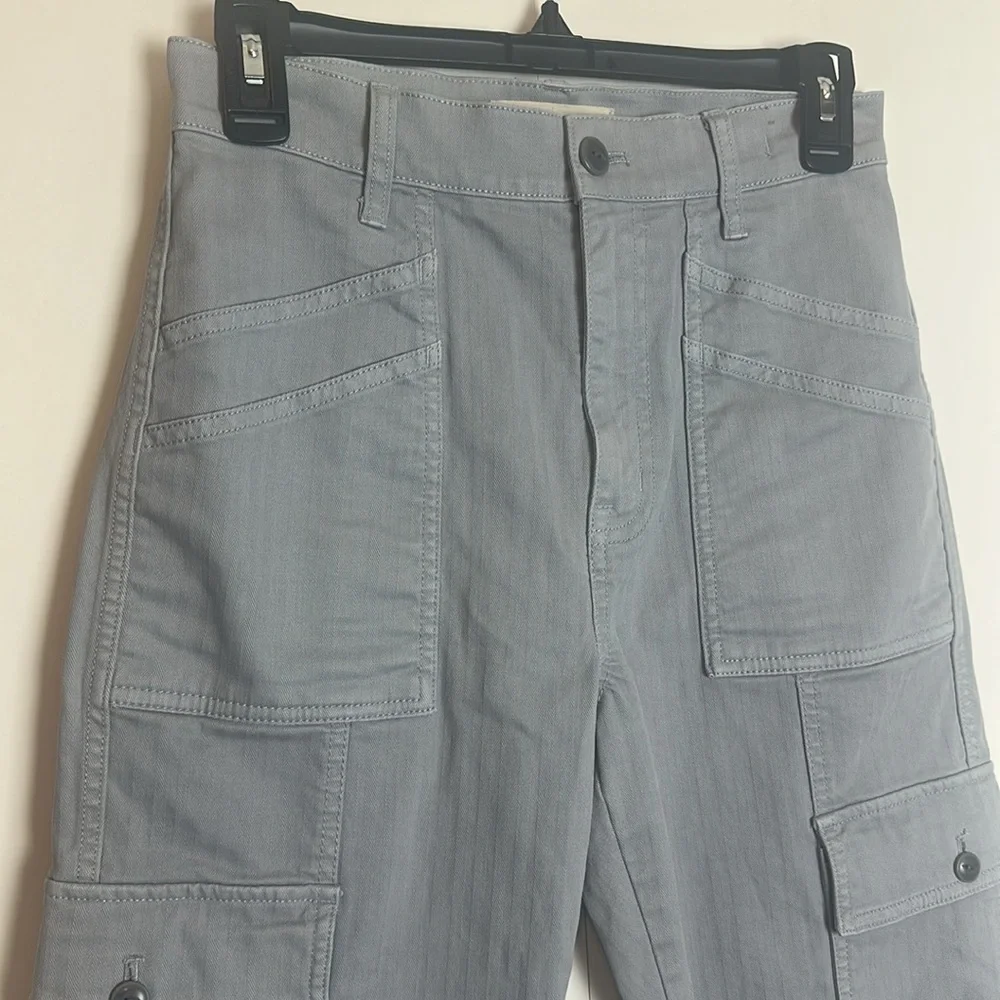 Madewell The Garment Dyed Straight 90s Cargo Pants Size 25 - Picture 7 of 16